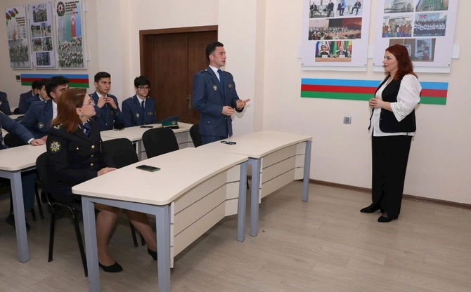 “Qala Sığorta” Gömrük Akademiyasında maarifləndirmə aparıb — FOTOLAR