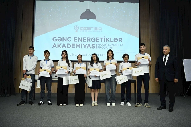“Gənc Energetiklər Akademiyası” maarifləndirmə proqramına Şuşa və Xankəndi məktəbliləri də qoşulub — VİDEO/FOTOLAR