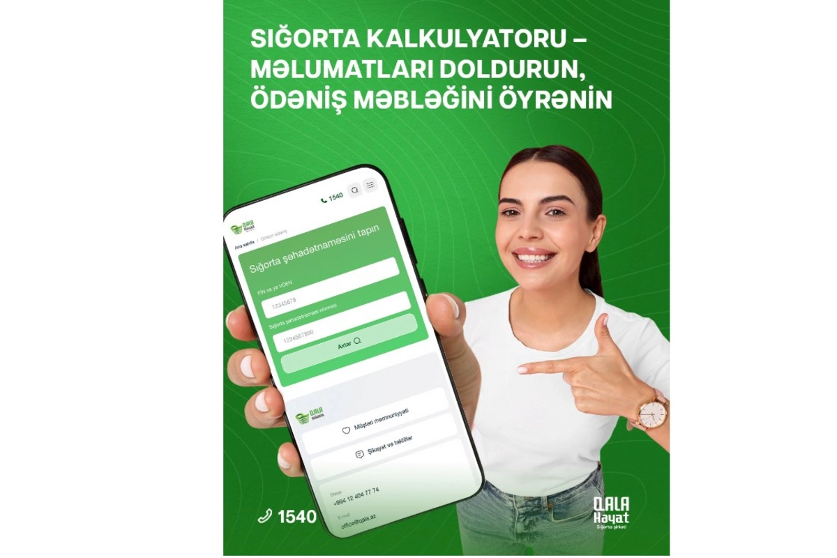 “Qala Həyat”dan asan sığorta haqqı hesablanması