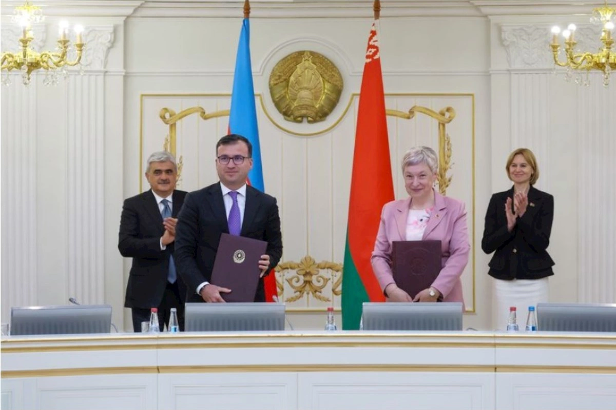 Azərbaycan və Belarus arasında Anlaşma Memorandumu imzalanıb — FOTO