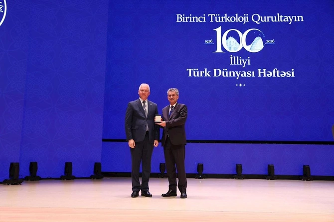 Türk Dünyası Həftəsində türk əməkdaşlıq təşkilatlarının fəaliyyəti müzakirə olundu — FOTOLAR