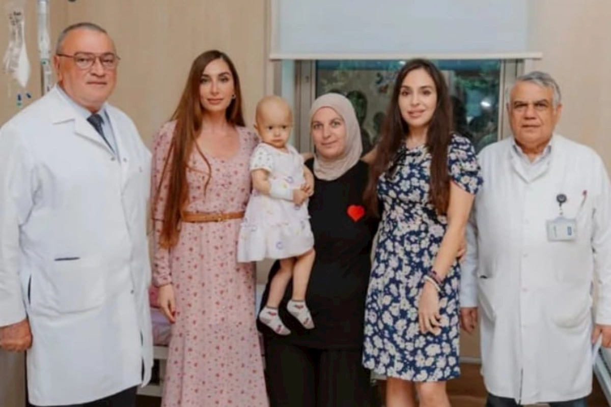 Leyla və Arzu Əliyevalar Milli Onkologiya Mərkəzində — FOTO