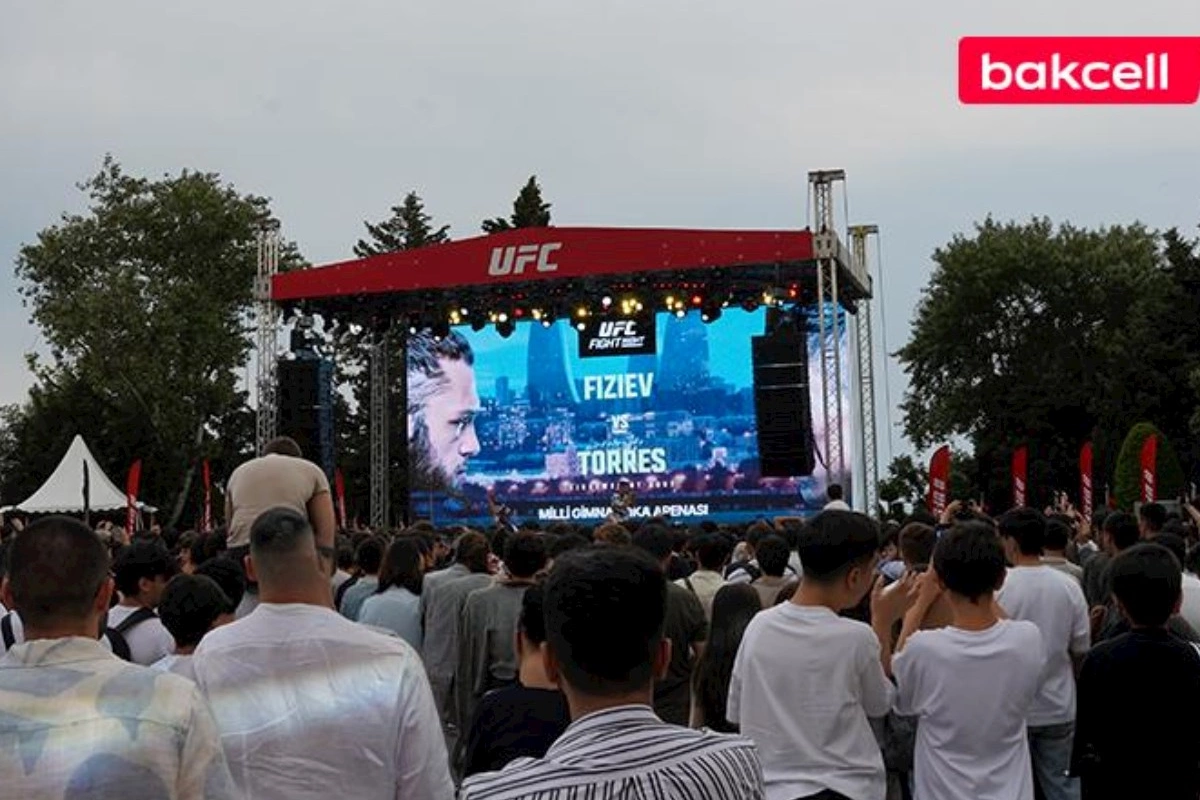 Bakcell ilə Bakıda unudulmaz UFC həyəcanı yaşandı — FOTOLAR