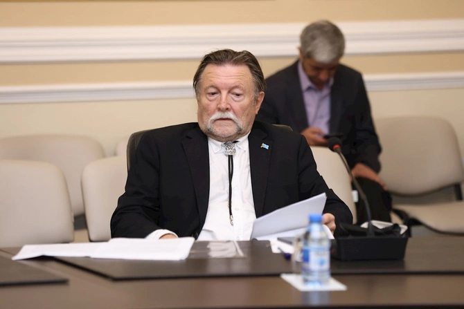 Türk dünyası və beynəlxalq elmi əməkdaşlıq mövzusunda panel müzakirəsi keçirilib — FOTOLAR Türk dünyası və beynəlxalq elmi əməkdaşlıq mövzusunda panel müzakirəsi keçirilib — FOTOLAR