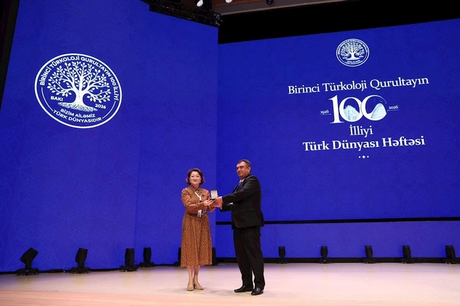 Türk Dünyası Həftəsində türk əməkdaşlıq təşkilatlarının fəaliyyəti müzakirə olundu — FOTOLAR
