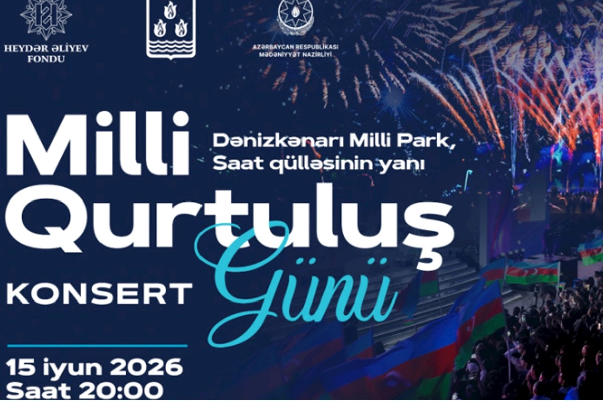 15 iyunda Bakıda konsert keçiriləcək