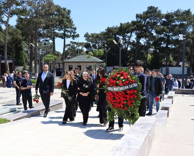 Azər Türk Bankın şəhid əməkdaşının xatirəsi anılıb — FOTOLAR