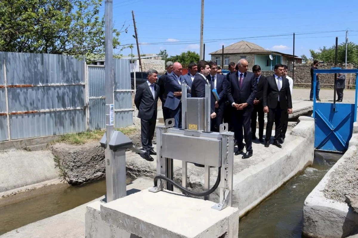 Köçərlidə 1349 sakinin su problemi həll olundu — FOTOLAR