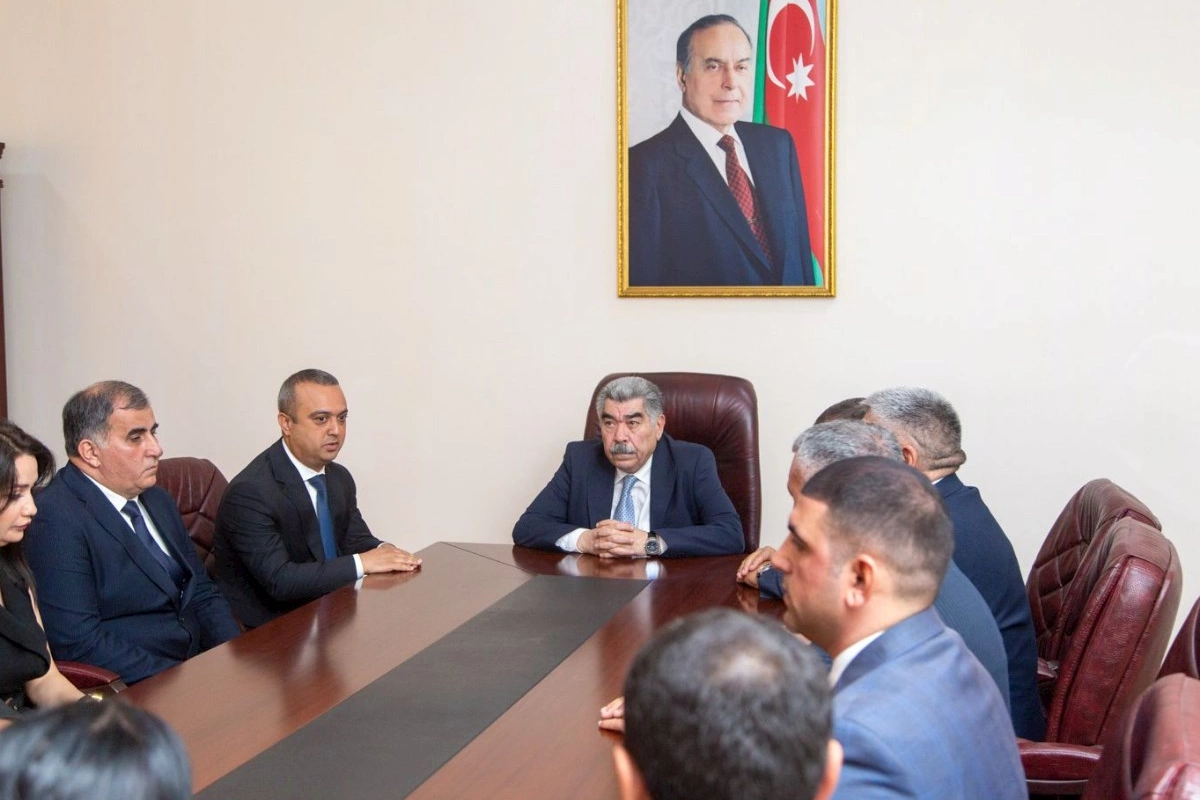 Salyanda Su təsərrüfatı və meliorasiya işçilərinin peşə bayramı qeyd edildi — FOTOLAR