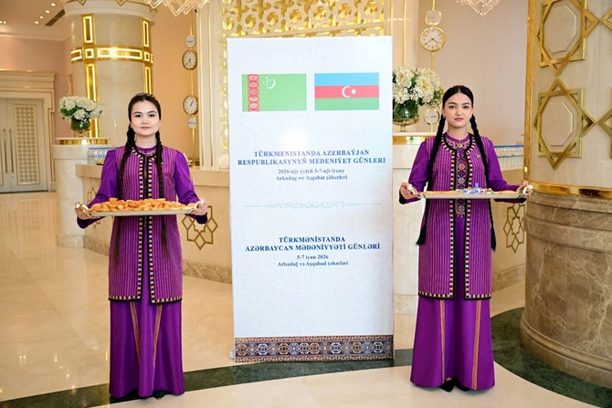 Aşqabadda Azərbaycan Mədəniyyəti Günləri başlayır — FOTOLAR