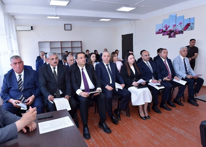 Zakir Fərəcov səyyar görüş keçirdi — FOTOLAR