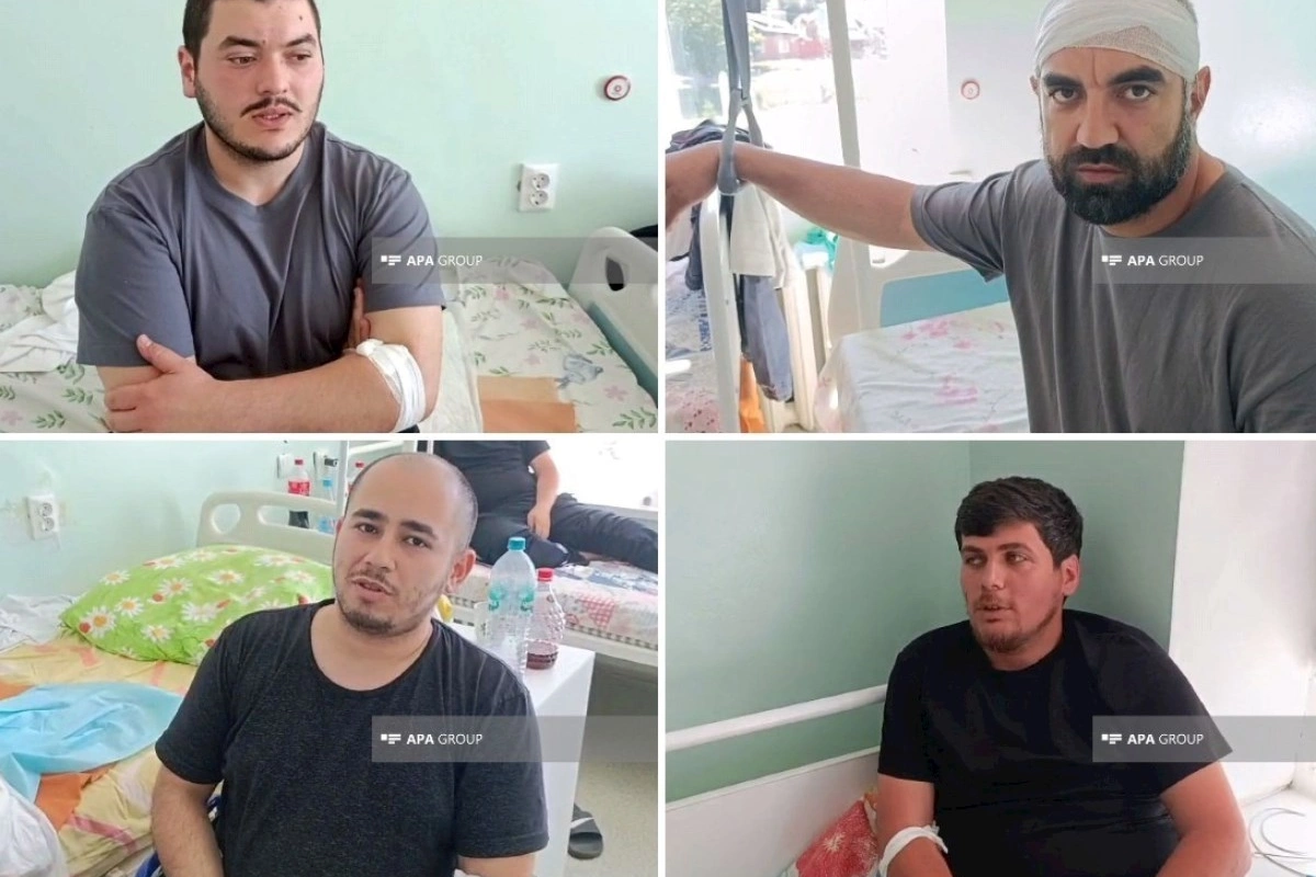 PUA hücumu nəticəsində yaralanan Azərbaycan vətəndaşlarının son durumu — FOTOLAR