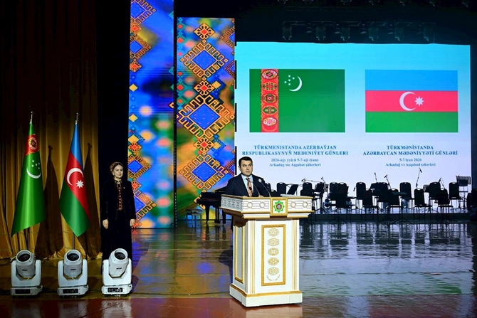 Azərbaycan Mədəniyyəti Günləri: Aşqabadda qala-konsert təşkil edilib — FOTOLAR