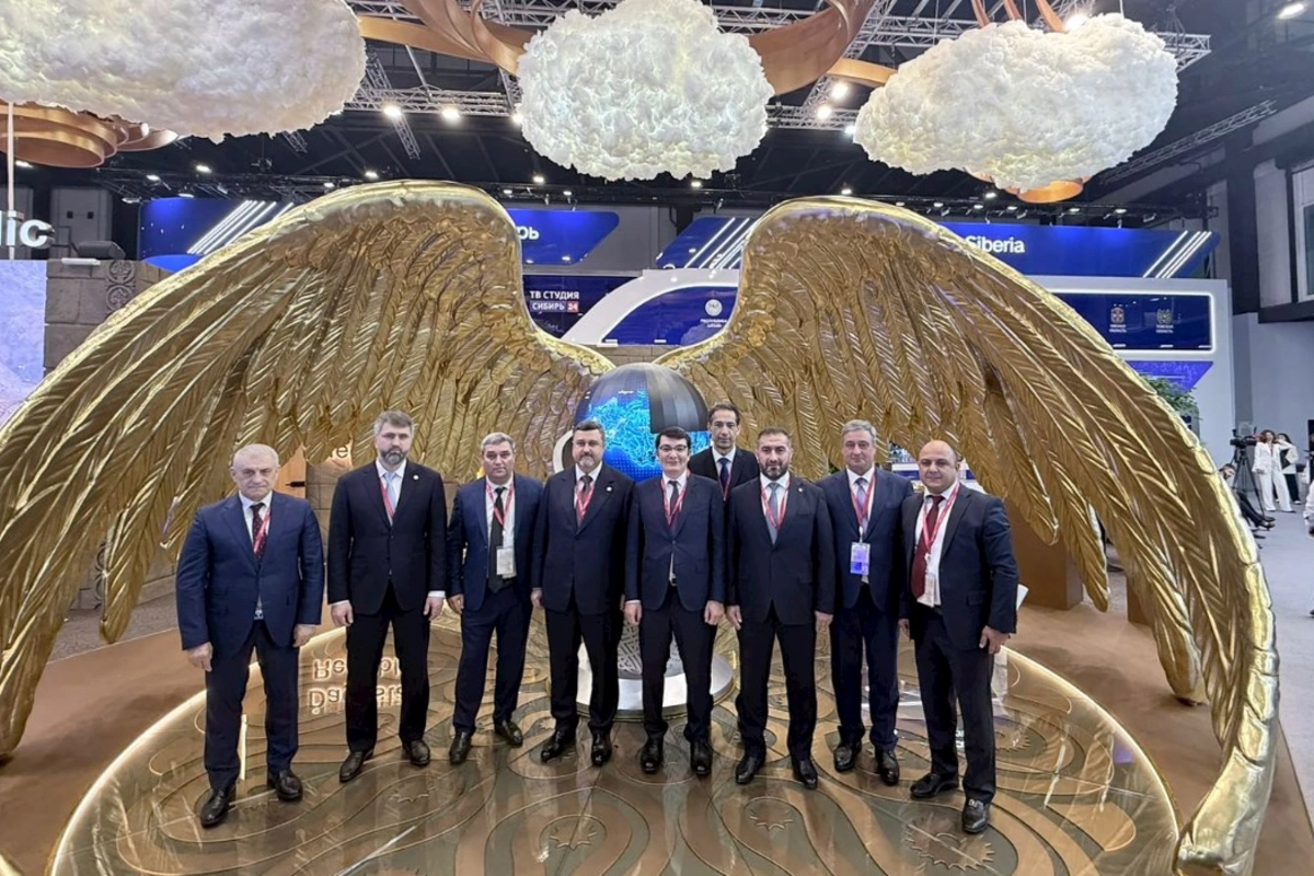 Sankt-Peterburq Beynəlxalq İqtisadi Forumu çərçivəsində görüşlər keçirilib — FOTOLAR