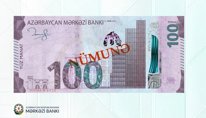 Yeni 100-lüklər belə olacaq — FOTO Yeni 100-lüklər belə olacaq — FOTO