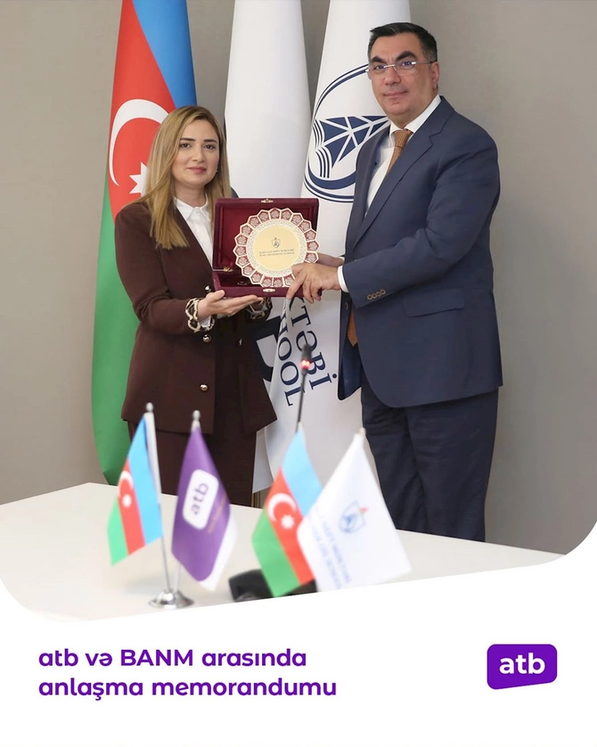 Azər Türk Bank və Bakı Ali Neft Məktəbi arasında Anlaşma Memorandumu imzalanıb — FOTOLAR Azər Türk Bank və Bakı Ali Neft Məktəbi arasında Anlaşma Memorandumu imzalanıb — FOTOLAR