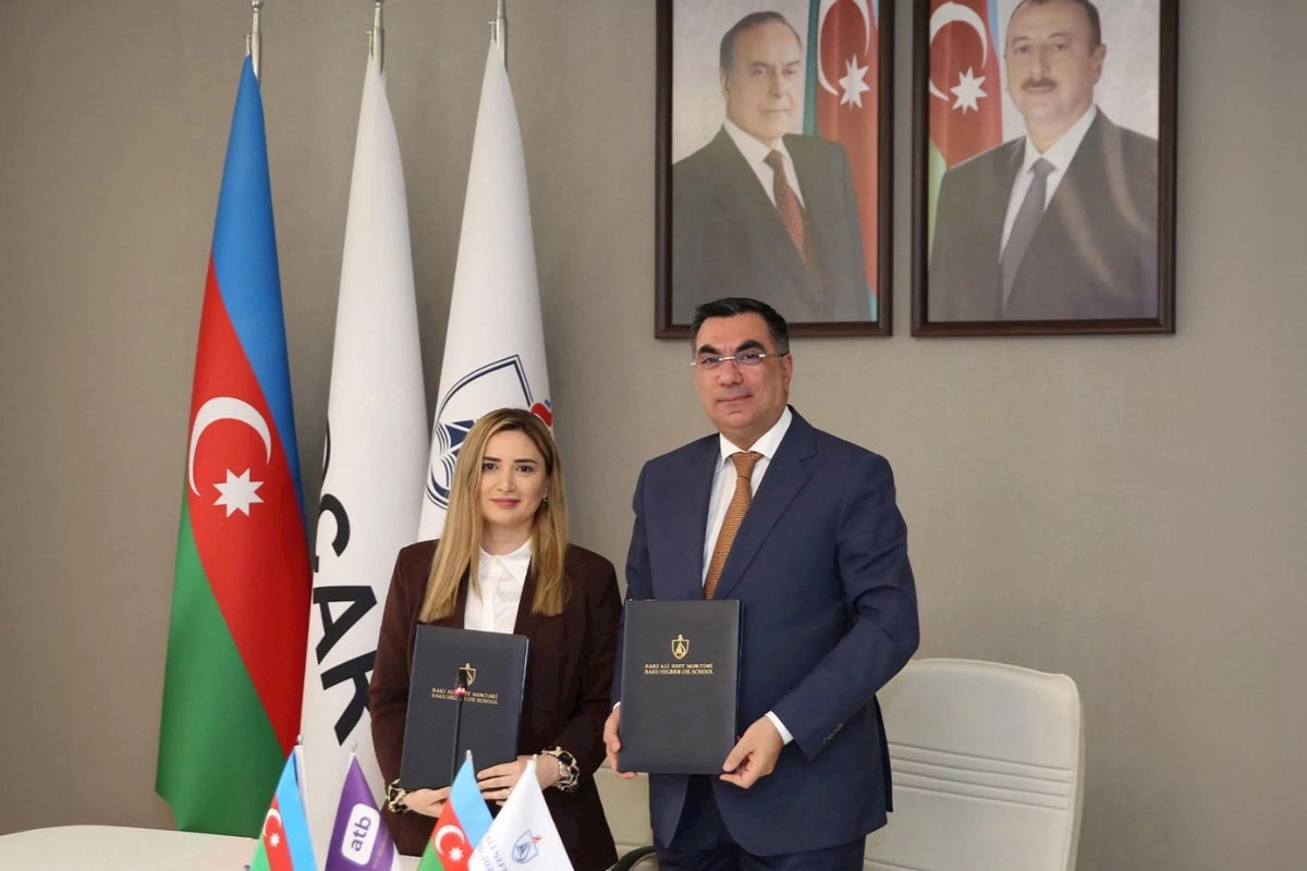 Azər Türk Bank və Bakı Ali Neft Məktəbi arasında Anlaşma Memorandumu imzalanıb — FOTOLAR