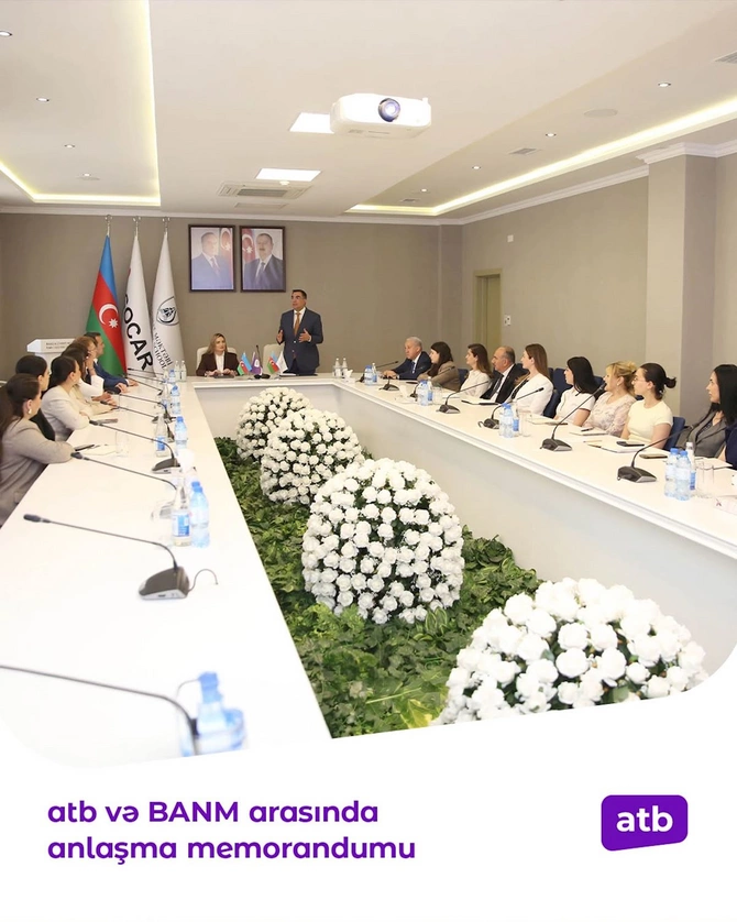 Azər Türk Bank və Bakı Ali Neft Məktəbi arasında Anlaşma Memorandumu imzalanıb — FOTOLAR Azər Türk Bank və Bakı Ali Neft Məktəbi arasında Anlaşma Memorandumu imzalanıb — FOTOLAR