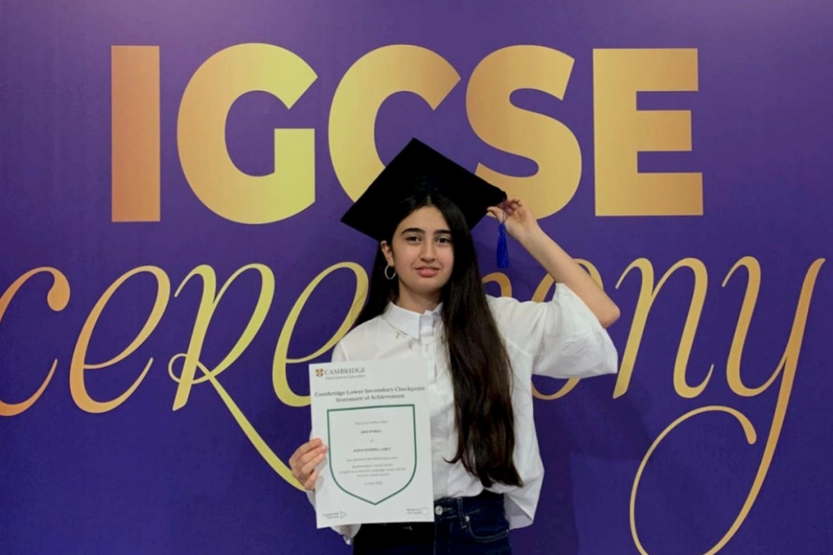 9-cu sinif şagirdindən uğurlu nəticə — FOTO