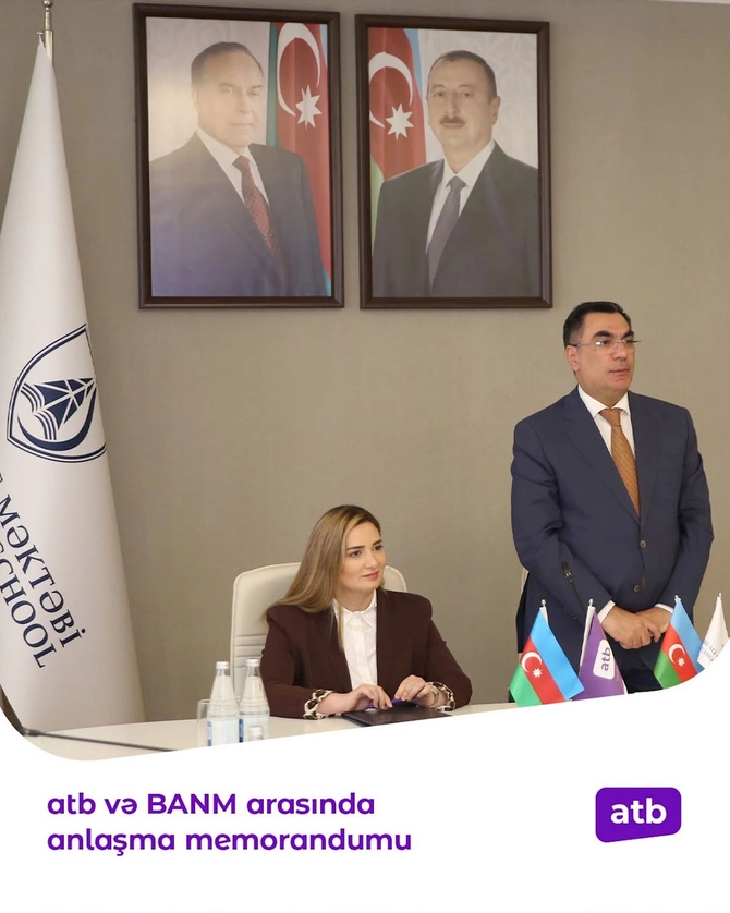 Azər Türk Bank və Bakı Ali Neft Məktəbi arasında Anlaşma Memorandumu imzalanıb — FOTOLAR Azər Türk Bank və Bakı Ali Neft Məktəbi arasında Anlaşma Memorandumu imzalanıb — FOTOLAR