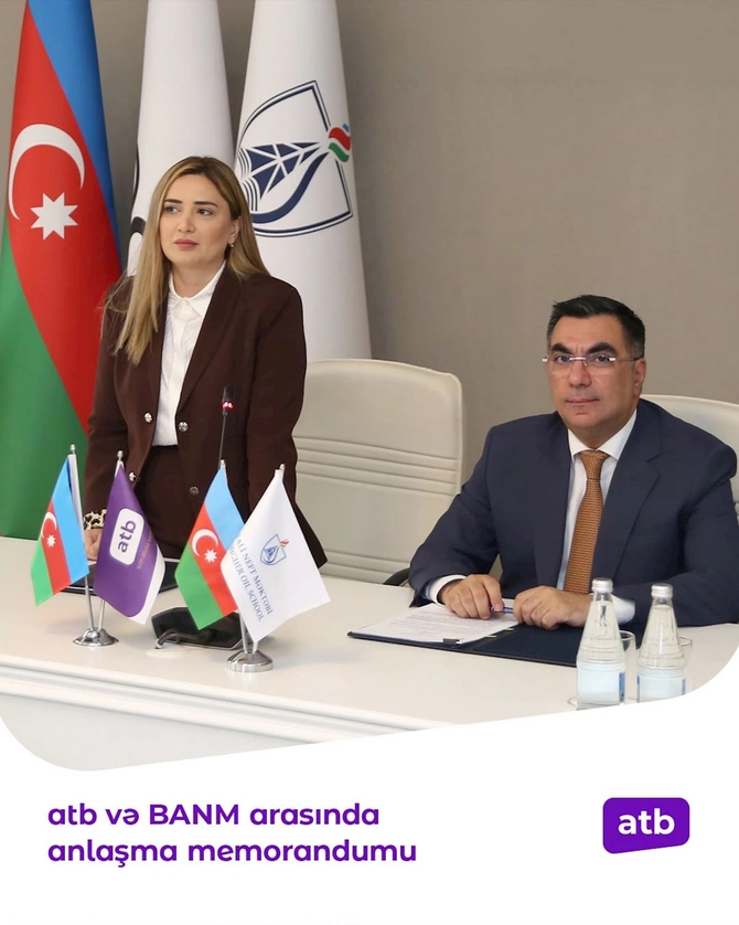Azər Türk Bank və Bakı Ali Neft Məktəbi arasında Anlaşma Memorandumu imzalanıb — FOTOLAR Azər Türk Bank və Bakı Ali Neft Məktəbi arasında Anlaşma Memorandumu imzalanıb — FOTOLAR