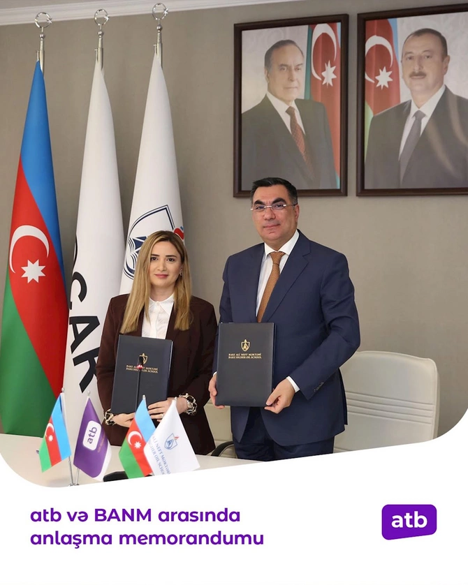Azər Türk Bank və Bakı Ali Neft Məktəbi arasında Anlaşma Memorandumu imzalanıb — FOTOLAR Azər Türk Bank və Bakı Ali Neft Məktəbi arasında Anlaşma Memorandumu imzalanıb — FOTOLAR