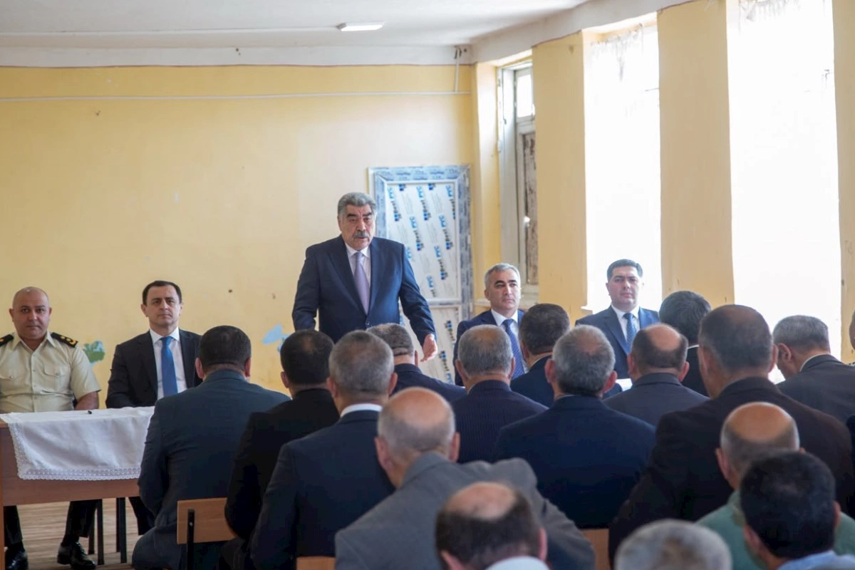 Salyanda növbəti səyyar qəbul keçirilib — FOTOLAR