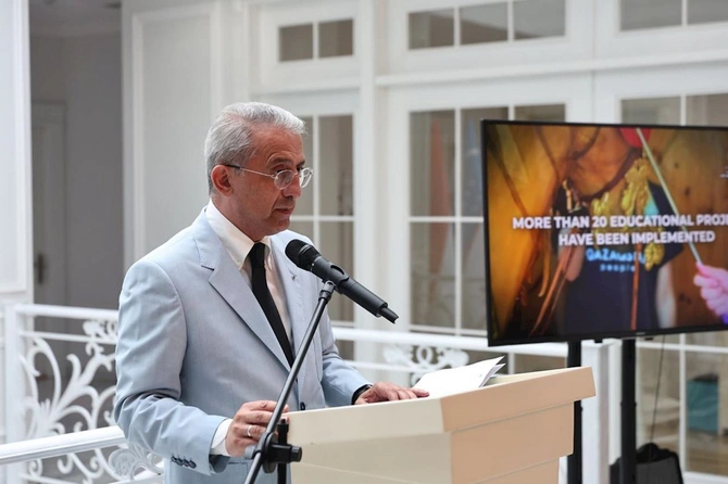 “Birinci Türkoloji Qurultay” kitabının təqdimatı keçirilib — FOTOLAR