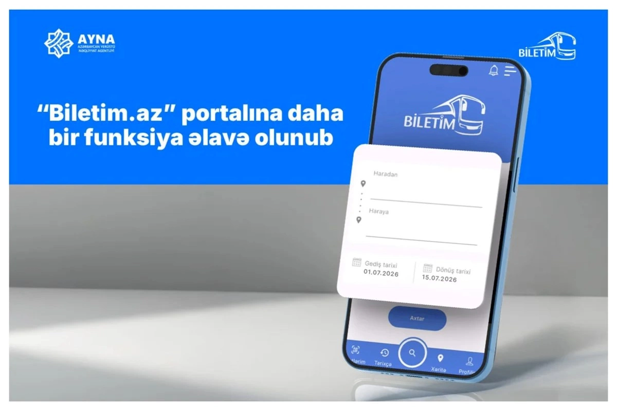 Rayonlara səfər edən sərnişinlər hər iki istiqamət üzrə elektron bilet ala biləcəklər