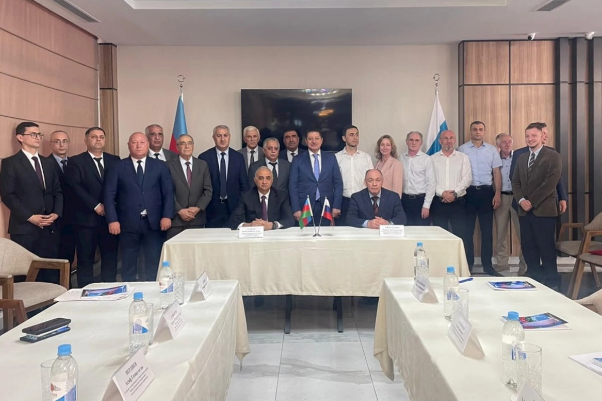 Samur çayının su ehtiyatlarının bölüşdürülməsi üzrə Azərbaycan–Rusiya Birgə Komissiyasının iclası olub — FOTOLAR