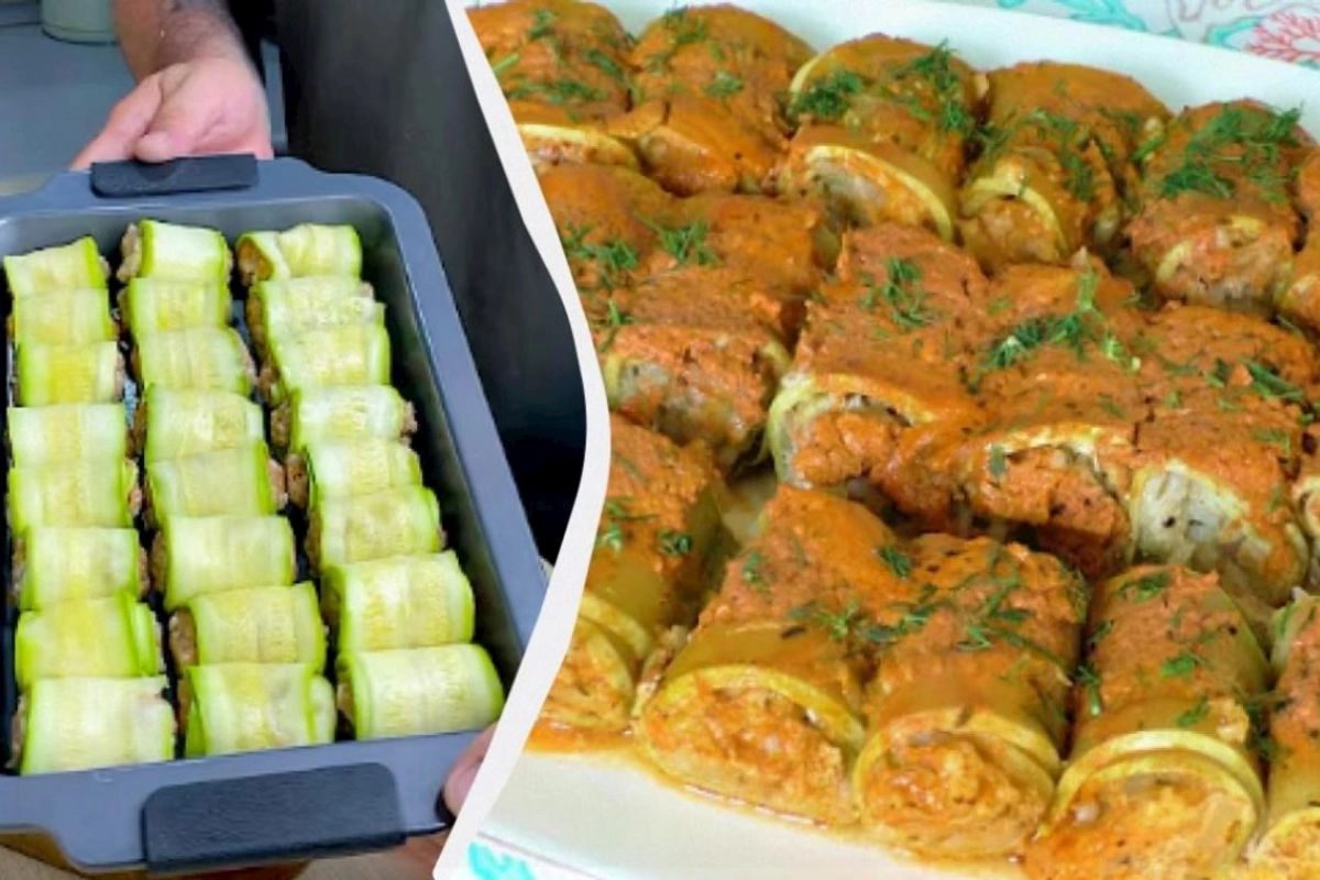 Kabaçki dolması kələm dolmasından dadlıdır: Sobada və tavada 2 resept