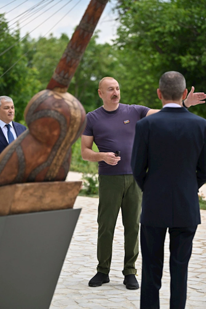 Şuşada “Sadıqcanın evi”nin bərpadan sonra açılışı olub — FOTOLAR