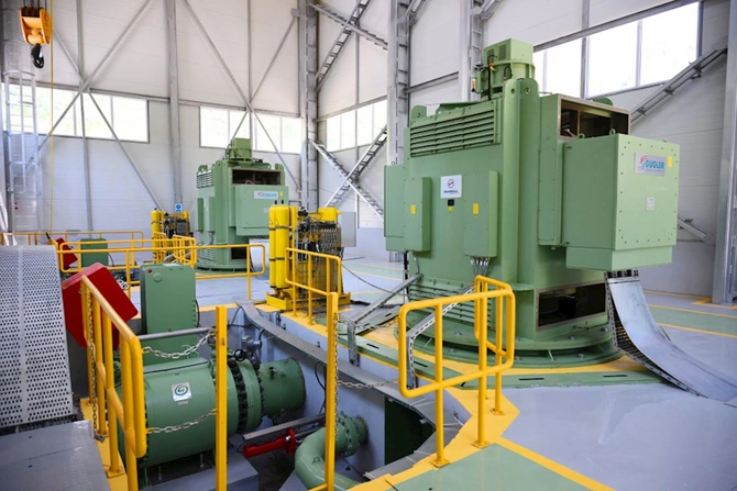 Laçında Hoçaz çayının üzərində yerləşən su elektrik stansiyalarının açılışı olub — FOTOLAR Laçında Hoçaz çayının üzərində yerləşən su elektrik stansiyalarının açılışı olub — FOTOLAR