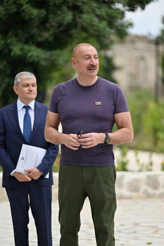 Şuşada “Sadıqcanın evi”nin bərpadan sonra açılışı olub — FOTOLAR