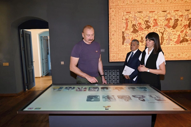 Şuşada “Sadıqcanın evi”nin bərpadan sonra açılışı olub — FOTOLAR