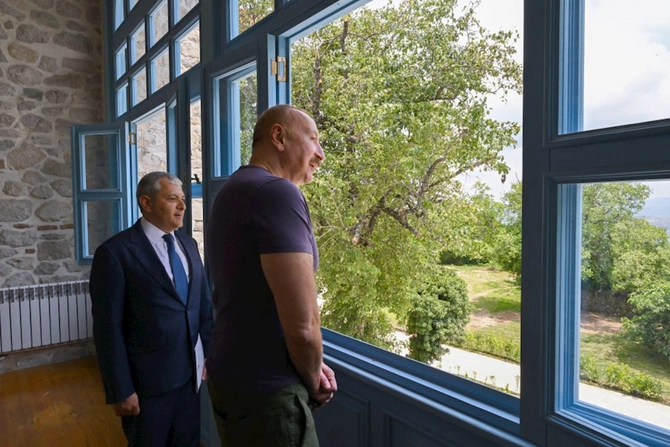 Şuşada “Sadıqcanın evi”nin bərpadan sonra açılışı olub — FOTOLAR