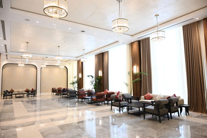 İlham Əliyev Xankəndi hotelinin açılışında — FOTOLAR İlham Əliyev Xankəndi hotelinin açılışında — FOTOLAR
