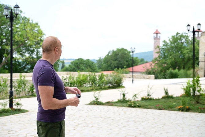 Şuşada “Sadıqcanın evi”nin bərpadan sonra açılışı olub — FOTOLAR