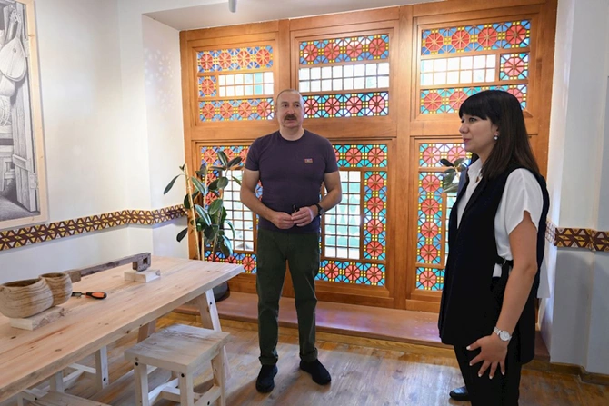 Şuşada “Sadıqcanın evi”nin bərpadan sonra açılışı olub — FOTOLAR