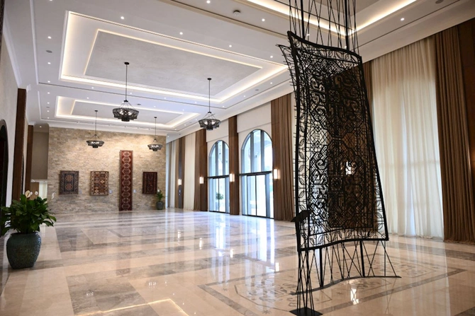 İlham Əliyev Xankəndi hotelinin açılışında — FOTOLAR İlham Əliyev Xankəndi hotelinin açılışında — FOTOLAR