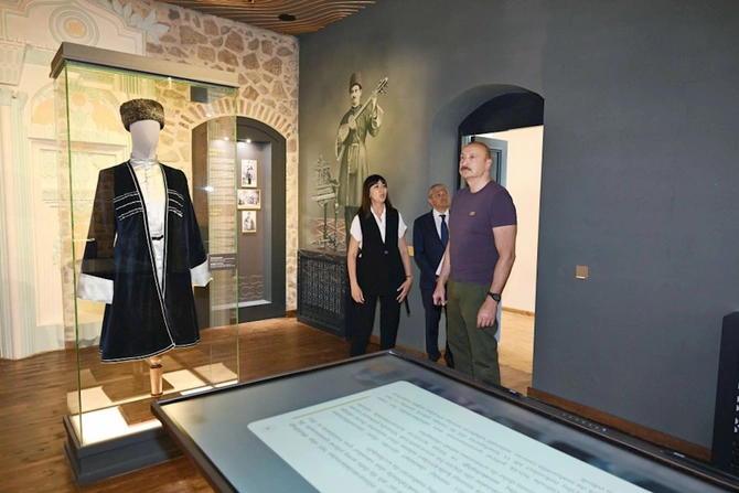 Şuşada “Sadıqcanın evi”nin bərpadan sonra açılışı olub — FOTOLAR