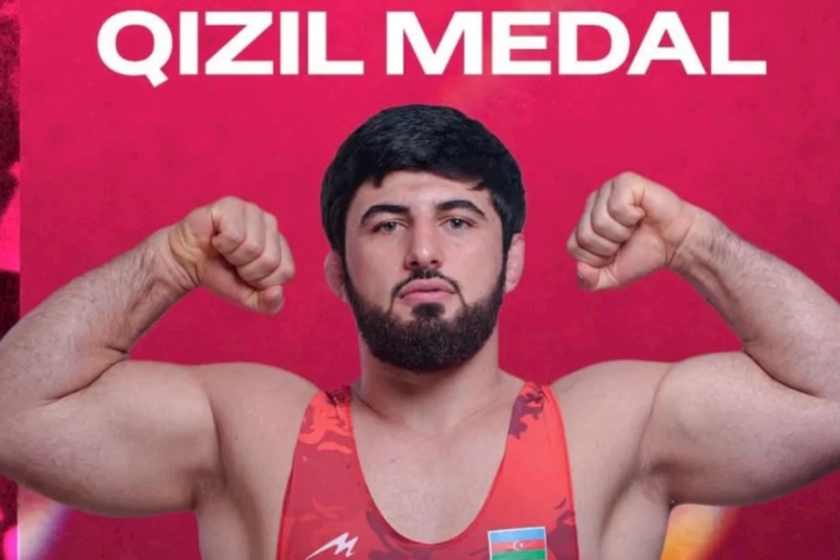 Azərbaycan güləşçisi Avropa çempionu oldu