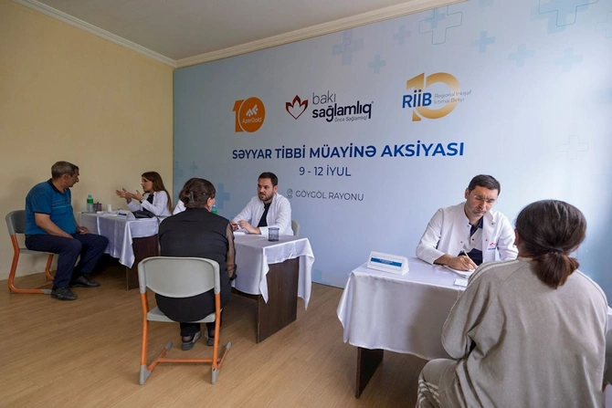 “AzerGold”un təşkilatçılığı ilə Göygöl rayonunda səyyar tibbi müayinə aksiyası keçirilib — VİDEO/FOTOLAR “AzerGold”un təşkilatçılığı ilə Göygöl rayonunda səyyar tibbi müayinə aksiyası keçirilib — VİDEO/FOTOLAR
