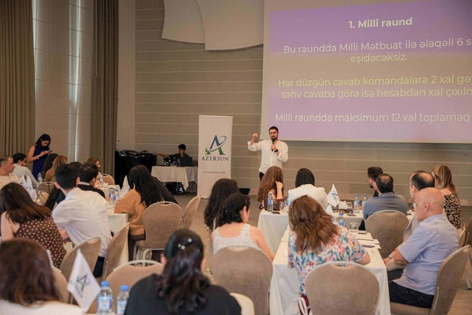 “Azərsun Holdinq” Milli mətbuat Günü münasibəti ilə tədbir keçirib — FOTOLAR