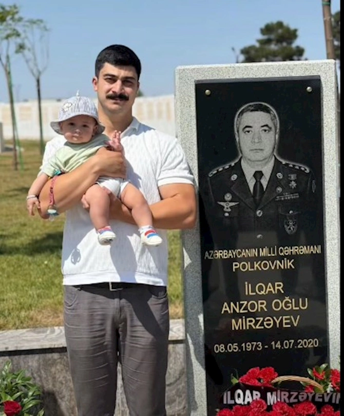 Milli Qəhrəmanın oğlundan ürəkdağlayan sözlər — FOTO Milli Qəhrəmanın oğlundan ürəkdağlayan sözlər — FOTO