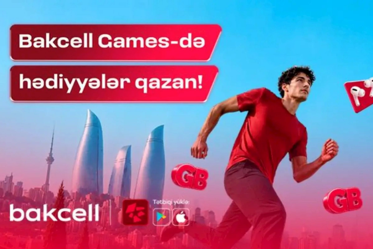 Bakcell tətbiqində AirPods və hər gün 1 GB internet qazan