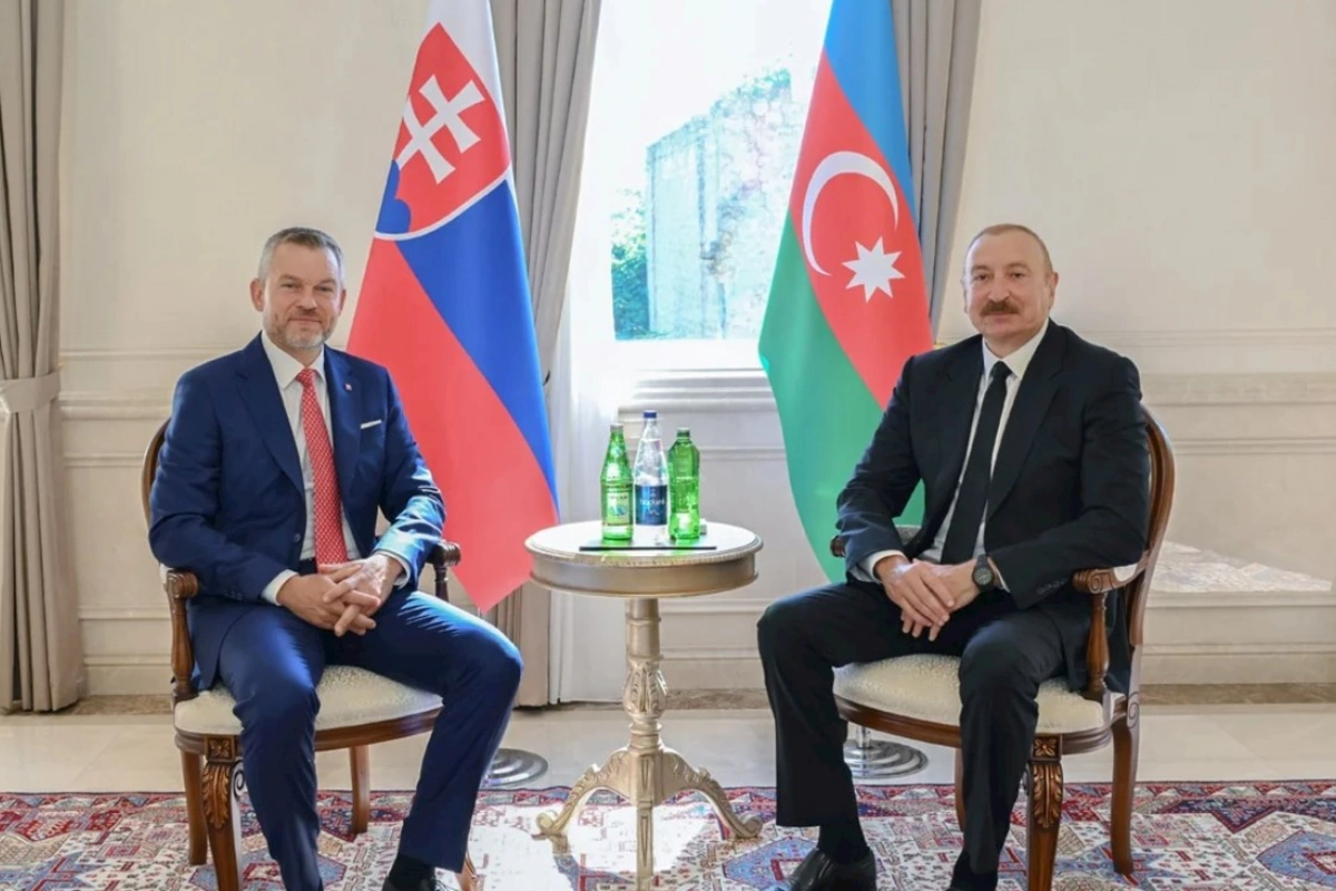Şuşada İlham Əliyevin Slovakiya Prezidenti ilə təkbətək görüşü olub