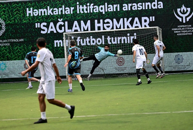 AHİK-in təşkilatçılığı ilə keçirilən minifutbol turniri başa çatıb — FOTOLAR
