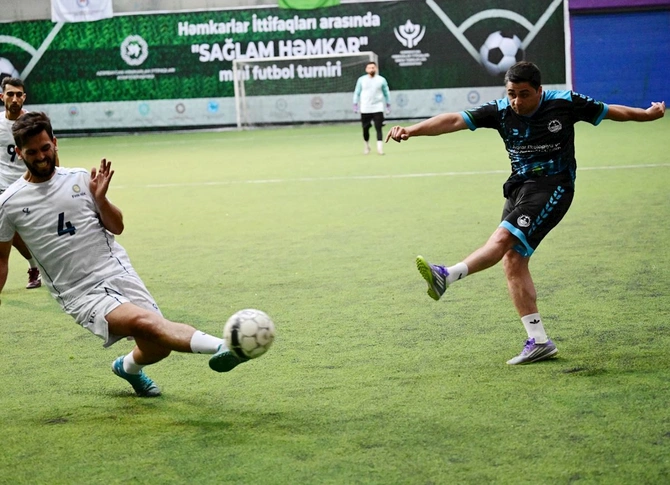 AHİK-in təşkilatçılığı ilə keçirilən minifutbol turniri başa çatıb — FOTOLAR