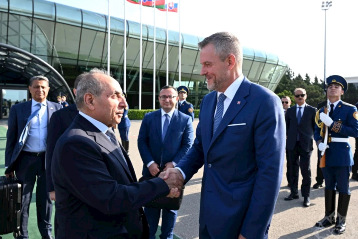 Slovakiya Prezidentinin Azərbaycana səfəri başa çatıb